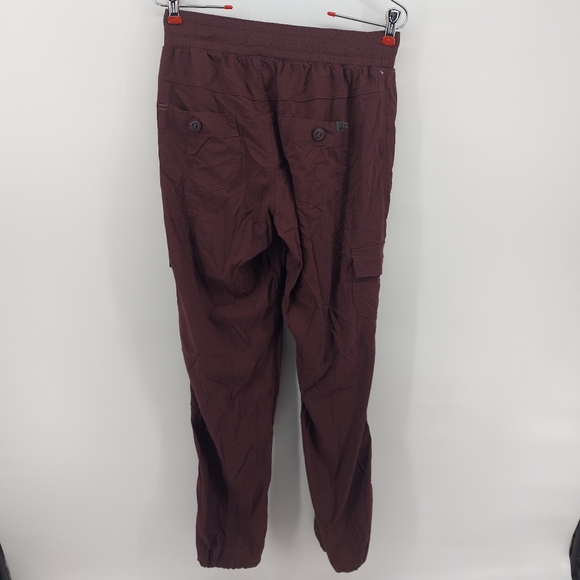 L.L Bean Women's Vista Camp Pants, Straight-Leg Burgandy Size XS - Picture 8 of 10